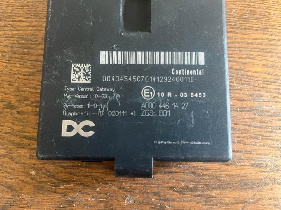 Mercedes Actros MP4 Central Gateway Steuergerät A0004461427 - Kontrol blok for Lastbil: billede 3 Mercedes Actros MP4 Central Gateway Steuergerät A0004461427 - Kontrol blok for Lastbil: billede 3