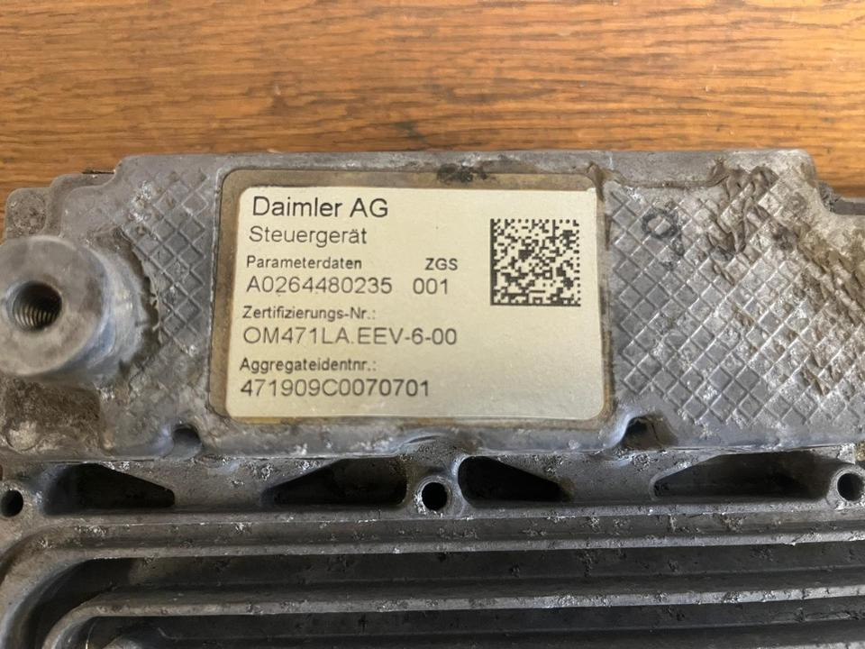 Mercedes Actros MP4 EU5 Motorsteuergerät OM471LA.EEV-6-00 - Kontrol blok for Lastbil: billede 2 Mercedes Actros MP4 EU5 Motorsteuergerät OM471LA.EEV-6-00 - Kontrol blok for Lastbil: billede 2