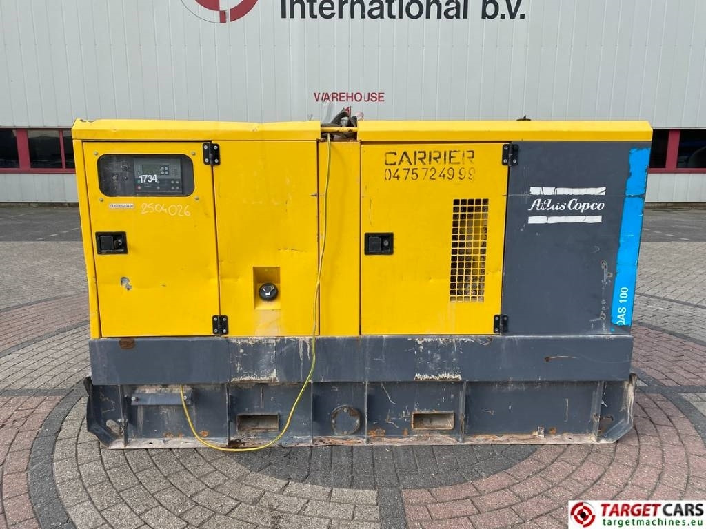 Atlas Copco QAS100 ST3 Diesel Generator 400/230V - Strømgenerator: billede 1 Atlas Copco QAS100 ST3 Diesel Generator 400/230V - Strømgenerator: billede 1