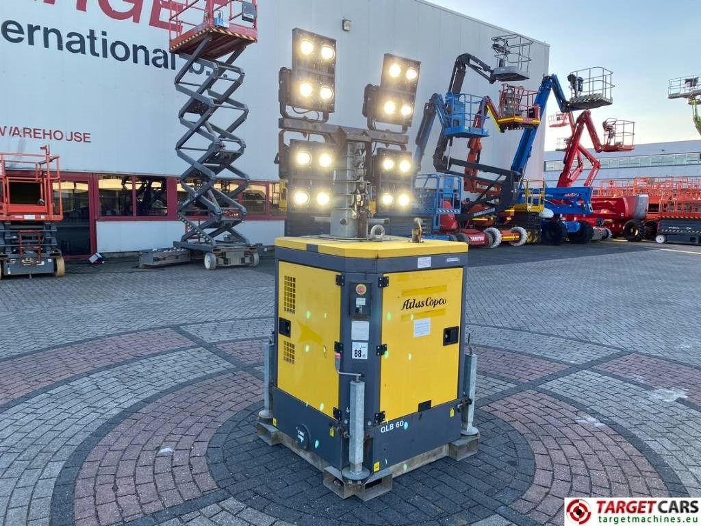 Atlas Copco QLB60 Tower Light 4x350W Led - Lystårn: billede 1 Atlas Copco QLB60 Tower Light 4x350W Led - Lystårn: billede 1