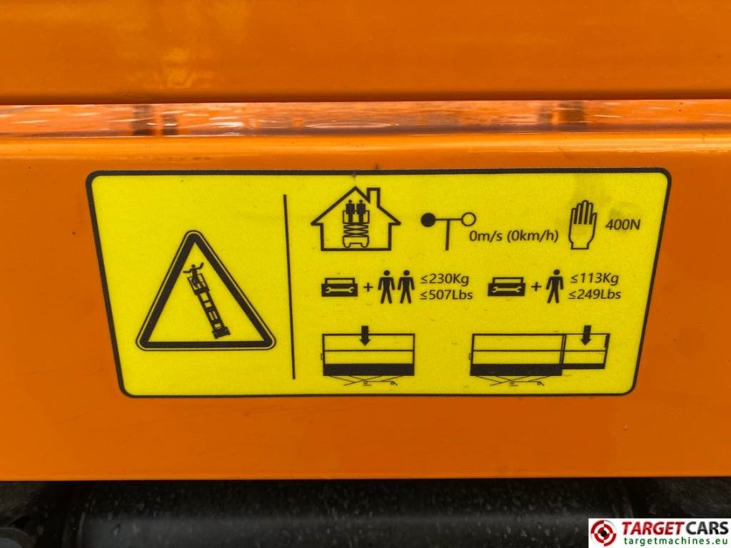 Ny Sakselift Hangcha 160XENS Electric 160 Scissor Work Lift 1570cm NEW: billede 29 Ny Sakselift Hangcha 160XENS Electric 160 Scissor Work Lift 1570cm NEW: billede 29