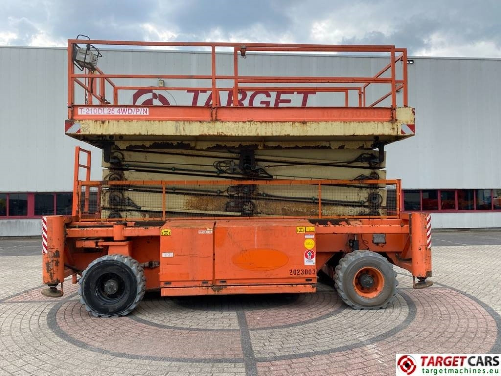 Sakselift Holland Lift T210DL25 4WD Diesel T-210DL25 Scissor WorkLift 23M: billede 27