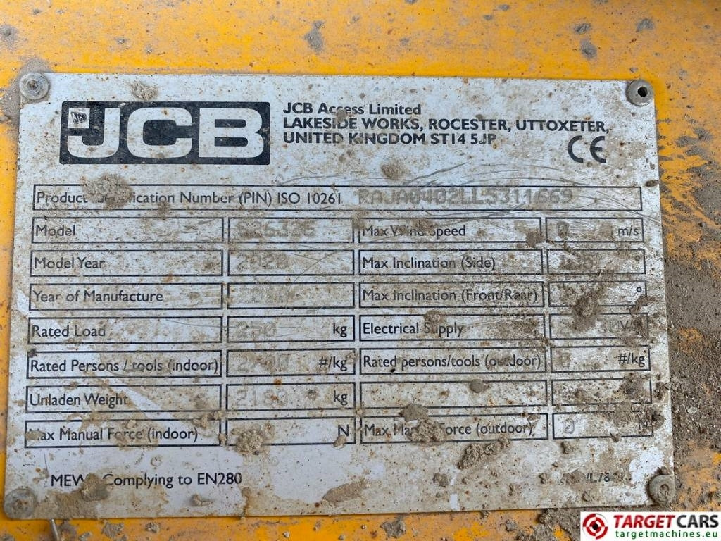 Sakselift JCB S2632E Electric Scissor Work Lift 1010cm: billede 10 Sakselift JCB S2632E Electric Scissor Work Lift 1010cm: billede 10