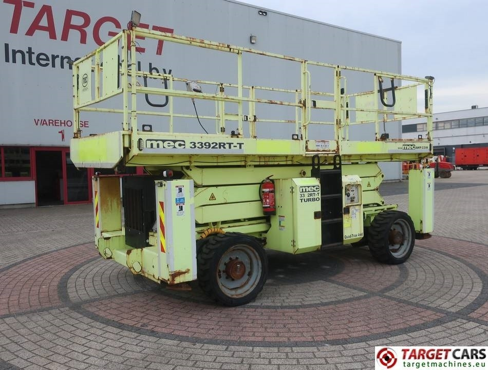 MEC 3392RT-T Diesel 4x4 Scissor Work LIft 1200cm - Sakselift: billede 1 MEC 3392RT-T Diesel 4x4 Scissor Work LIft 1200cm - Sakselift: billede 1
