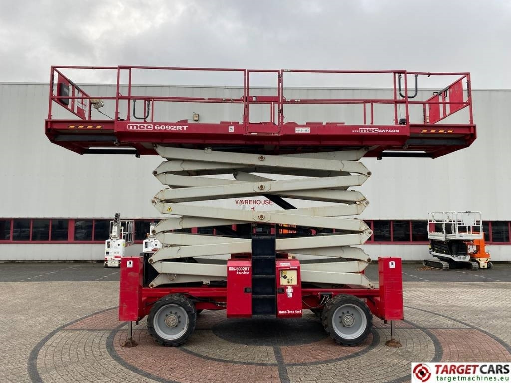 MEC 6092RT Diesel 4x4 Scissor Work Lift 2020cm - Sakselift: billede 5 MEC 6092RT Diesel 4x4 Scissor Work Lift 2020cm - Sakselift: billede 5