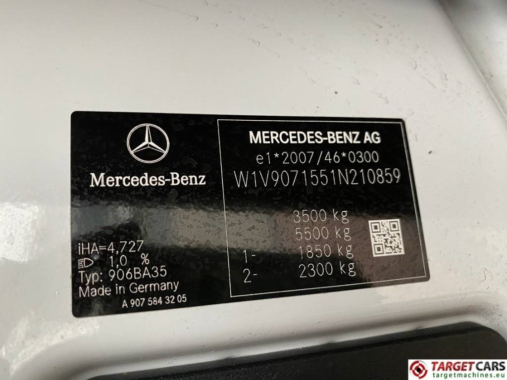 Lastbil varevogn Mercedes-Benz Sprinter 515CDI Closed Box Van Taillift: billede 11