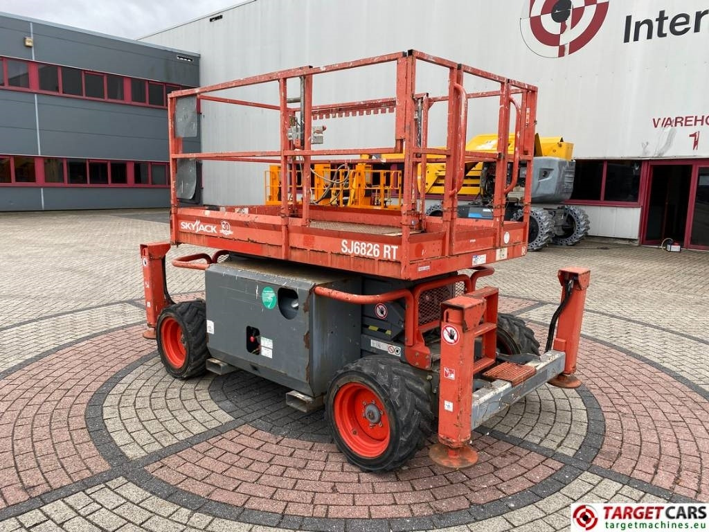 SkyJack SJ6826 RT Diesel 4x4 Scissor Work Lift 992cm  - Sakselift: billede 4 SkyJack SJ6826 RT Diesel 4x4 Scissor Work Lift 992cm  - Sakselift: billede 4