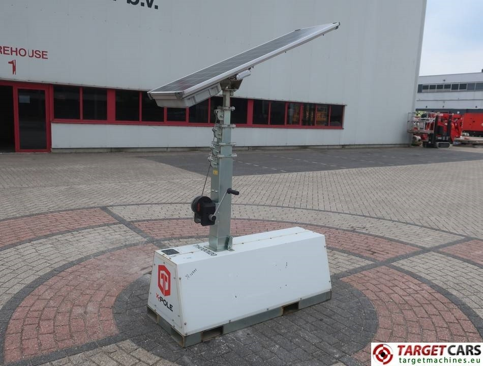 Trime X-Pole 2x25W Led Solar Tower Light - Lystårn: billede 1 Trime X-Pole 2x25W Led Solar Tower Light - Lystårn: billede 1