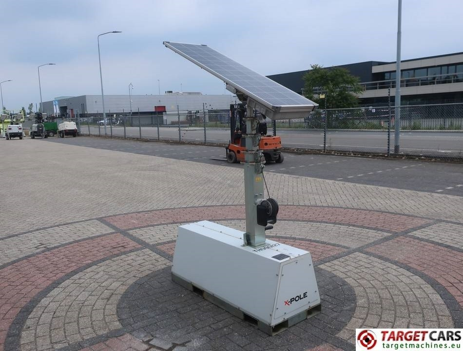 Trime X-Pole Solar Panel 50W Led Tower Light - Lystårn: billede 2 Trime X-Pole Solar Panel 50W Led Tower Light - Lystårn: billede 2