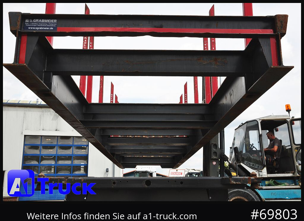 FLIEGL SDS01, Langholz, Containeraufbau, Liftachse, - Sættevogn til tømmer: billede 3 FLIEGL SDS01, Langholz, Containeraufbau, Liftachse, - Sættevogn til tømmer: billede 3