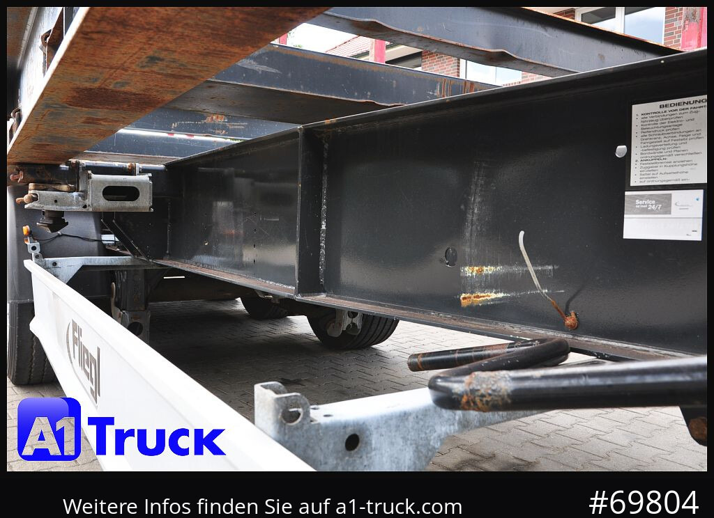 FLIEGL SDS01, Langholz, Containeraufbau, Liftachse, - Sættevogn til tømmer: billede 2 FLIEGL SDS01, Langholz, Containeraufbau, Liftachse, - Sættevogn til tømmer: billede 2