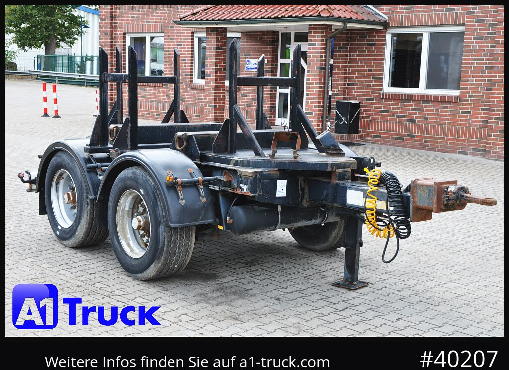 HUEFFERMANN HTA1800, Ballast, BPW Achsen, Luft - Ladtrailer: billede 1 HUEFFERMANN HTA1800, Ballast, BPW Achsen, Luft - Ladtrailer: billede 1