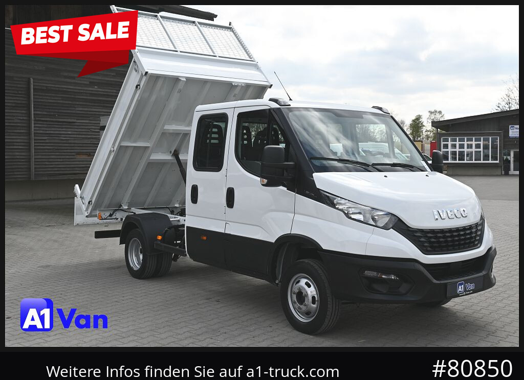 IVECO Daily 35C14 Kipper, Klima, Tempomat, AHK - Ladbil med tip, Mandskabsbil: billede 1 IVECO Daily 35C14 Kipper, Klima, Tempomat, AHK - Ladbil med tip, Mandskabsbil: billede 1