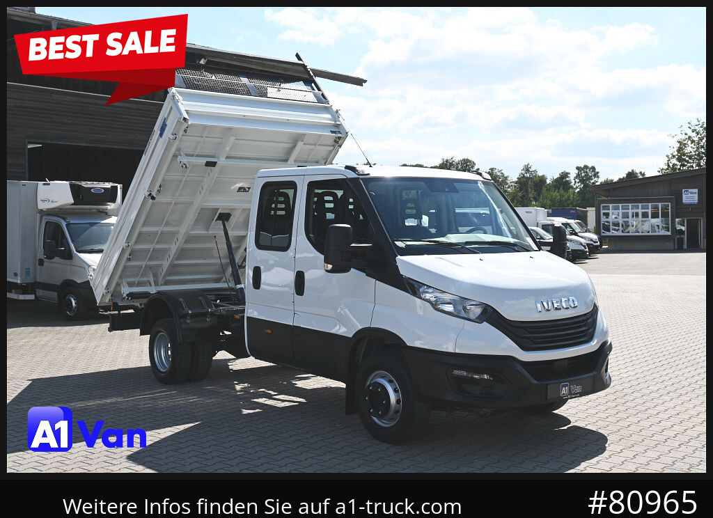 IVECO Daily 60C16 Kipper Doka, Meiller, Tempomat - Ladbil med tip, Mandskabsbil: billede 1 IVECO Daily 60C16 Kipper Doka, Meiller, Tempomat - Ladbil med tip, Mandskabsbil: billede 1