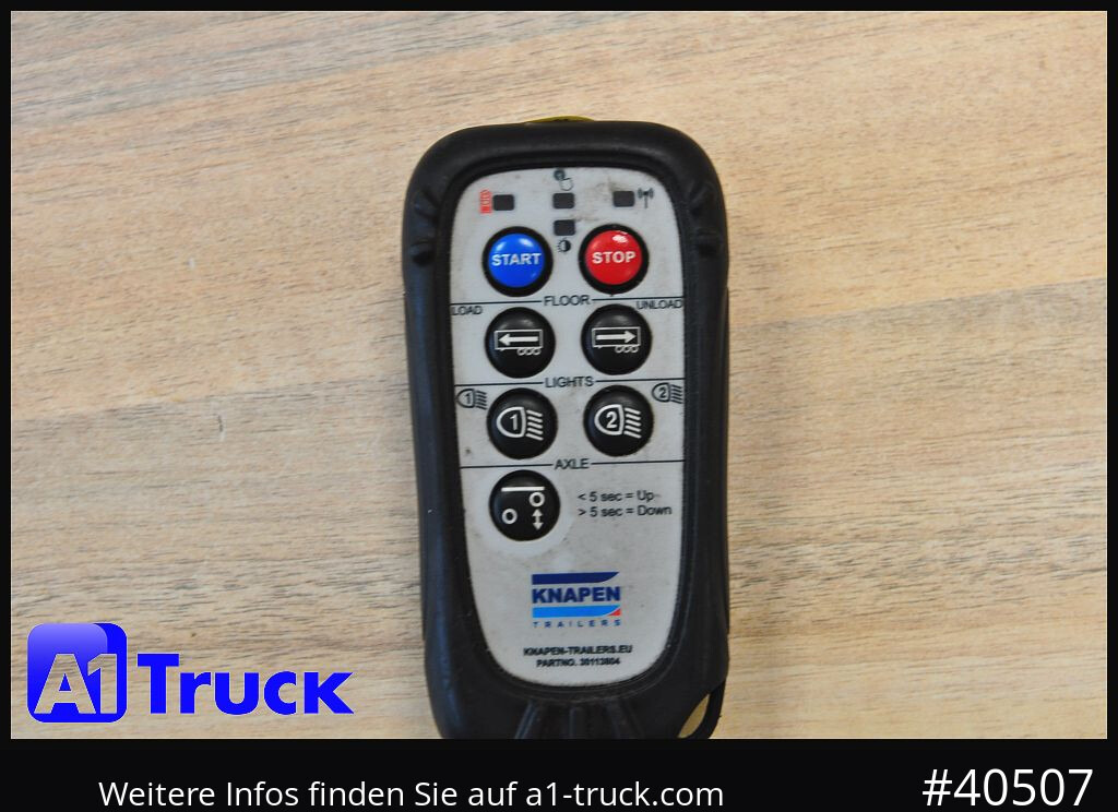 KNAPEN K100, Liftachse, Funk ca. 90m³ - Walking floor sættevogn: billede 2 KNAPEN K100, Liftachse, Funk ca. 90m³ - Walking floor sættevogn: billede 2