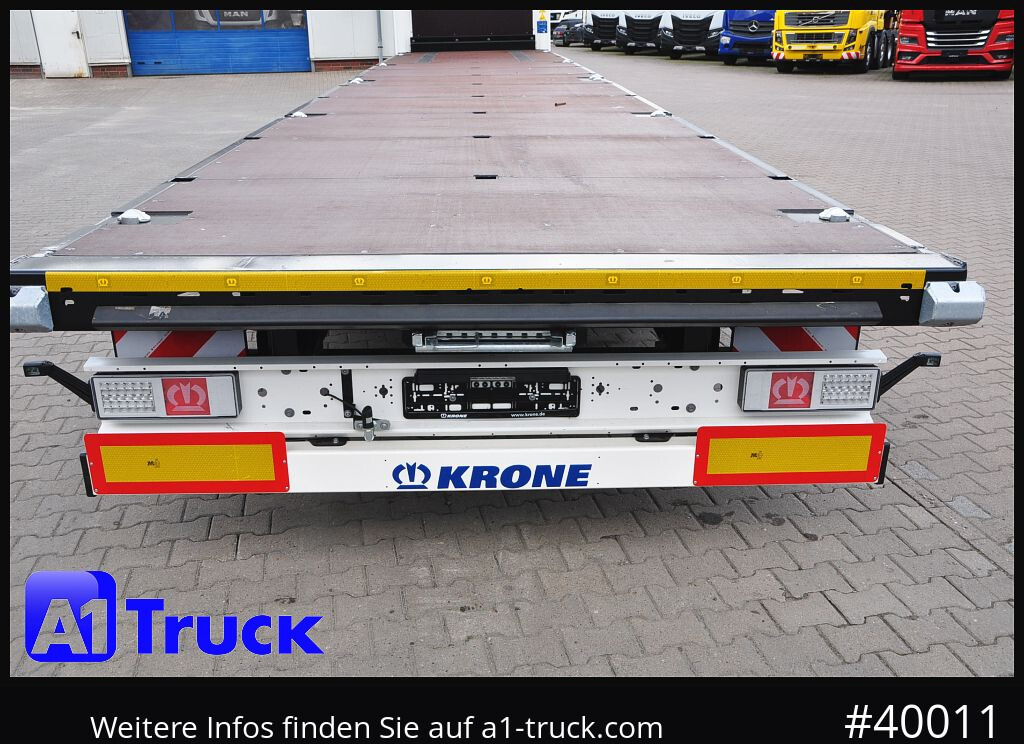 Ny Åben sættevogn KRONE 5 x SD, Mega, Twistlock, Container, NEU: billede 15