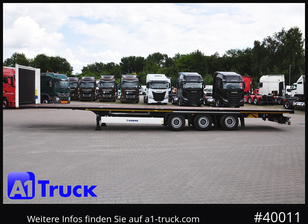 Ny Åben sættevogn KRONE 5 x SD, Mega, Twistlock, Container, NEU: billede 7