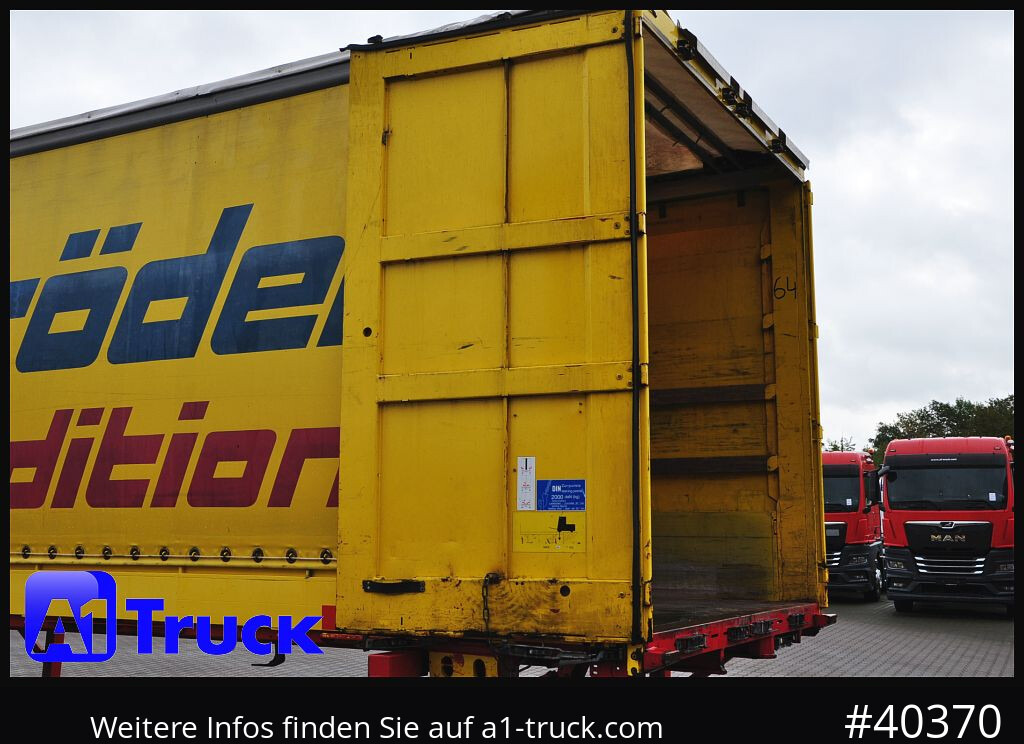 KRONE 7.45, Bordwand + Schiebeplane, - Gardin veksellad: billede 4 KRONE 7.45, Bordwand + Schiebeplane, - Gardin veksellad: billede 4