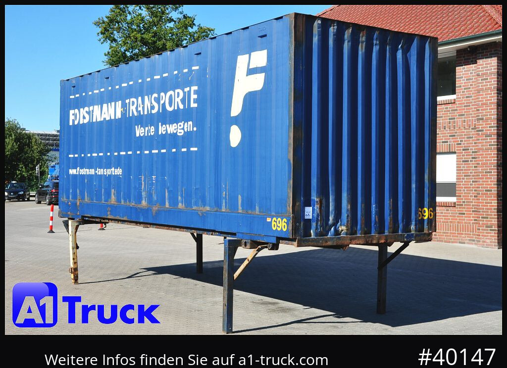 KRONE BDF 7,82 Container, 2700mm Innenhöhe, Portaltür - Skibscontainer: billede 1 KRONE BDF 7,82 Container, 2700mm Innenhöhe, Portaltür - Skibscontainer: billede 1