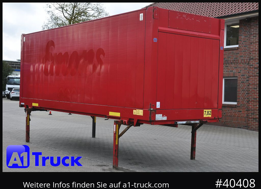 KRONE BDF 7,82 Wechselbrücke, 2680mm Innenhöhe. - Veksellad til varevogne: billede 1 KRONE BDF 7,82 Wechselbrücke, 2680mm Innenhöhe. - Veksellad til varevogne: billede 1