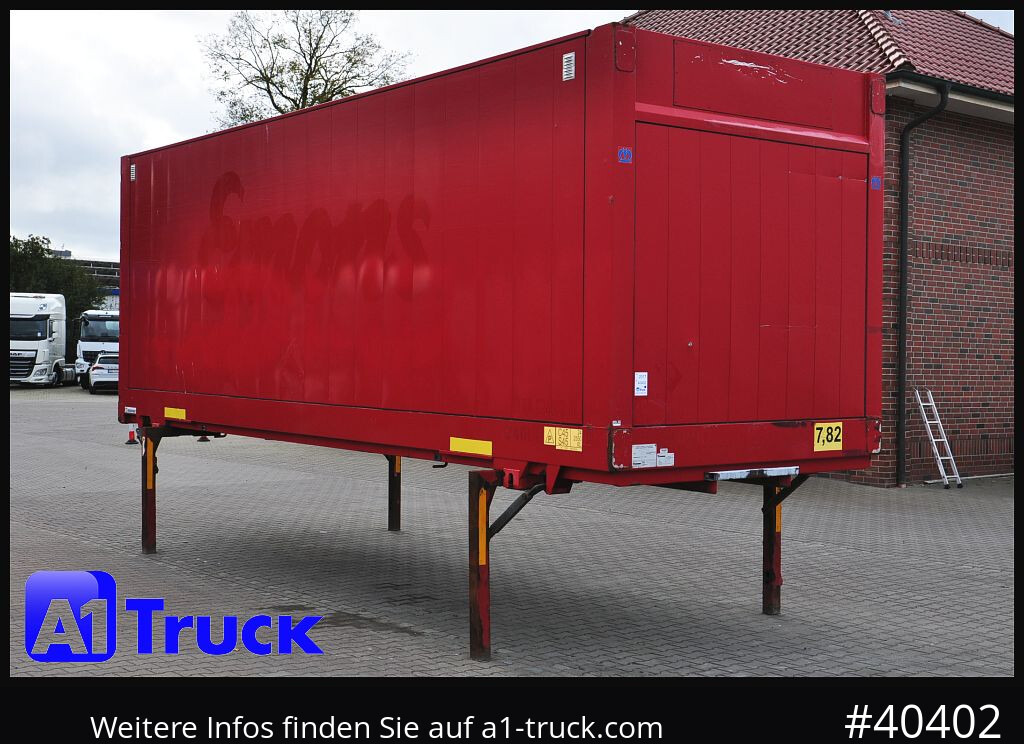 KRONE BDF 7,82 Wechselbrücke, 2680mm Innenhöhe. - Veksellad til varevogne: billede 1 KRONE BDF 7,82 Wechselbrücke, 2680mm Innenhöhe. - Veksellad til varevogne: billede 1