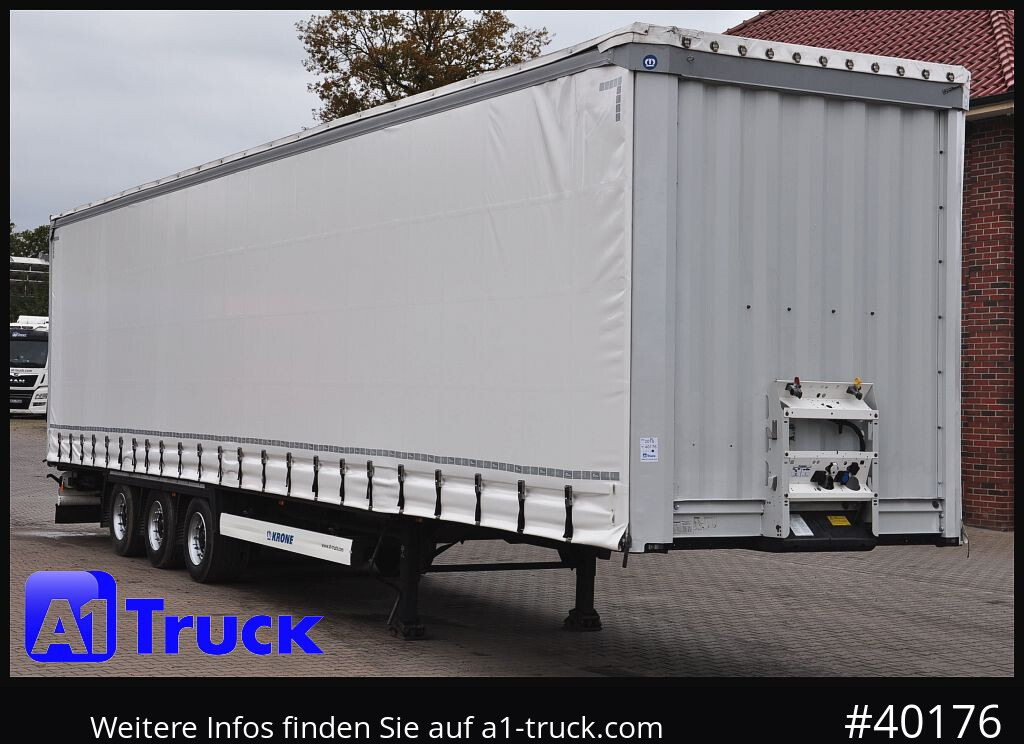 KRONE SD, Mega, neue Plane, Code XL, TÜV 11/2026 - Gardintrailer: billede 1 KRONE SD, Mega, neue Plane, Code XL, TÜV 11/2026 - Gardintrailer: billede 1