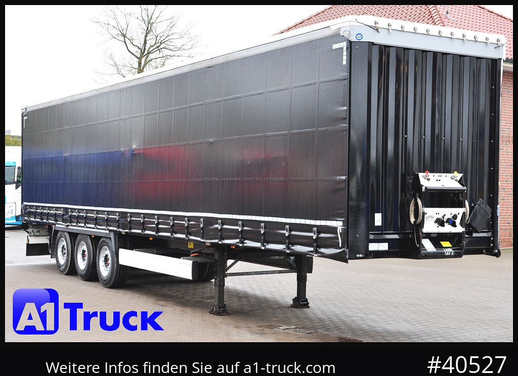 KRONE SD, Tautliner, neue Plane, 202.590km, 1 Vorbesitzer - Gardintrailer: billede 1 KRONE SD, Tautliner, neue Plane, 202.590km, 1 Vorbesitzer - Gardintrailer: billede 1