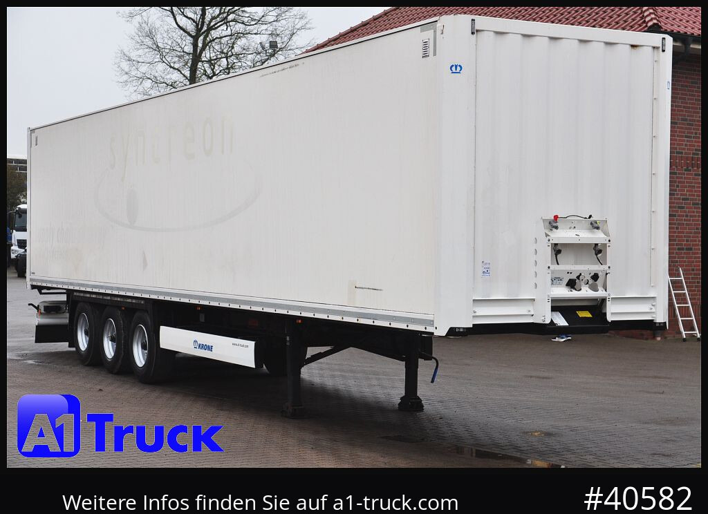KRONE SDK 27, Koffer, 1 Vorbesitzer, Plywood, - Varevogn sættevogn: billede 1 KRONE SDK 27, Koffer, 1 Vorbesitzer, Plywood, - Varevogn sættevogn: billede 1