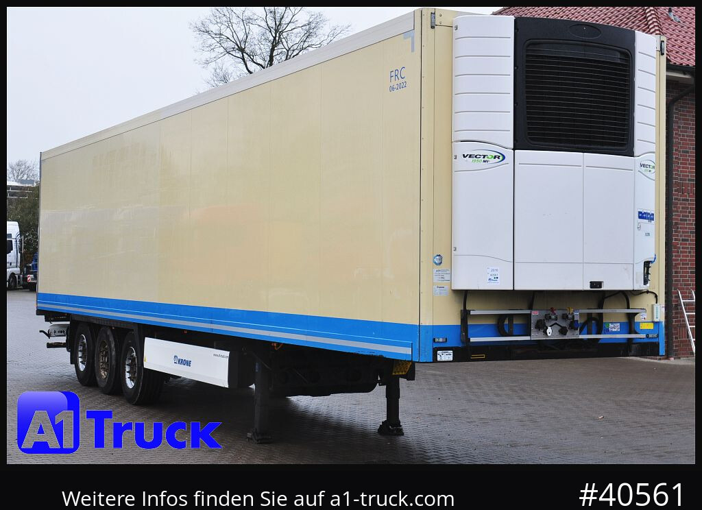 KRONE SDR 27 Carrier 1950 Mt. Doppelstock Lift,TÜV 07/2026 - Kølevogn sættevogn: billede 1 KRONE SDR 27 Carrier 1950 Mt. Doppelstock Lift,TÜV 07/2026 - Kølevogn sættevogn: billede 1