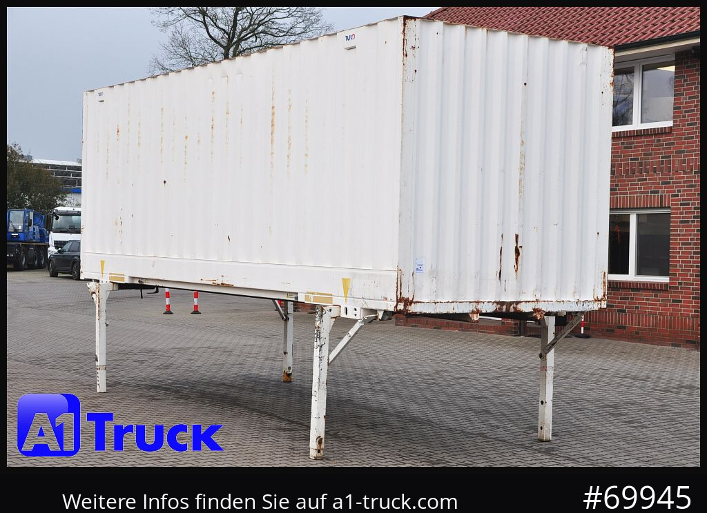 KRONE TULO Wechselbrücke Koffer, Zurrösen innen 2460mm - Veksellad til varevogne: billede 1 KRONE TULO Wechselbrücke Koffer, Zurrösen innen 2460mm - Veksellad til varevogne: billede 1