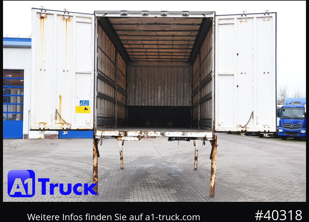 KRONE Wechselbrücke 7,45 Multilock, neutral - Gardin veksellad: billede 2 KRONE Wechselbrücke 7,45 Multilock, neutral - Gardin veksellad: billede 2