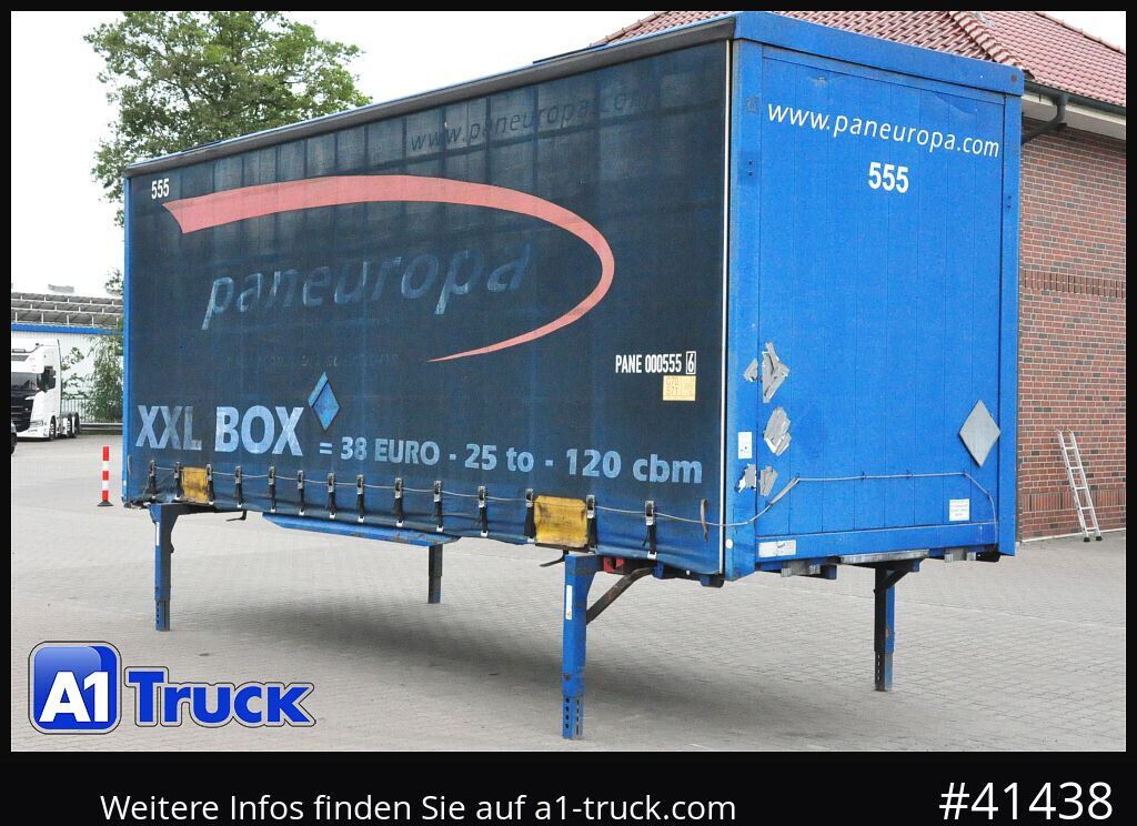 KRONE Wechselbrücke Jumbo BDF 7,82, Code XL, - Gardin veksellad: billede 1 KRONE Wechselbrücke Jumbo BDF 7,82, Code XL, - Gardin veksellad: billede 1