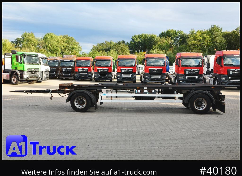 MEILLER MG 18 ZL 5.0, Scheibenbremse, Luft. - Kroghejsvogn/ Skip loader anhænger: billede 4 MEILLER MG 18 ZL 5.0, Scheibenbremse, Luft. - Kroghejsvogn/ Skip loader anhænger: billede 4