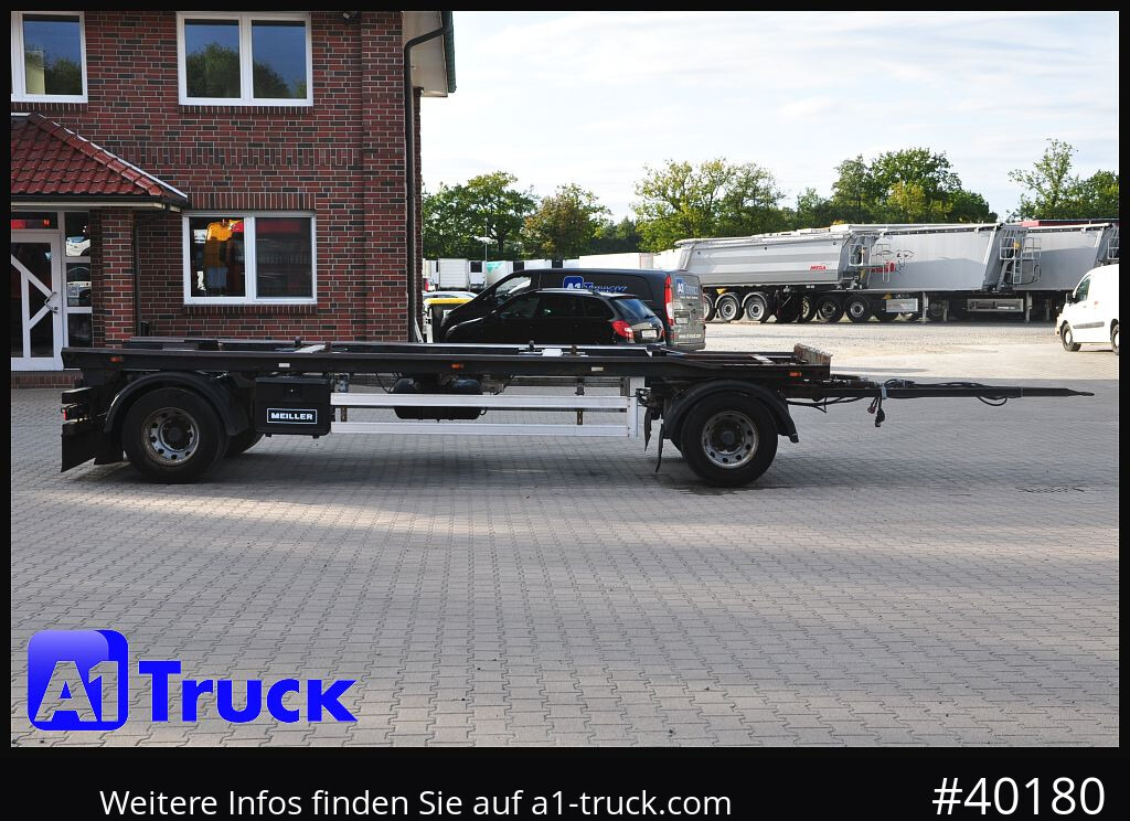 MEILLER MG 18 ZL 5.0, Scheibenbremse, Luft. - Kroghejsvogn/ Skip loader anhænger: billede 1 MEILLER MG 18 ZL 5.0, Scheibenbremse, Luft. - Kroghejsvogn/ Skip loader anhænger: billede 1