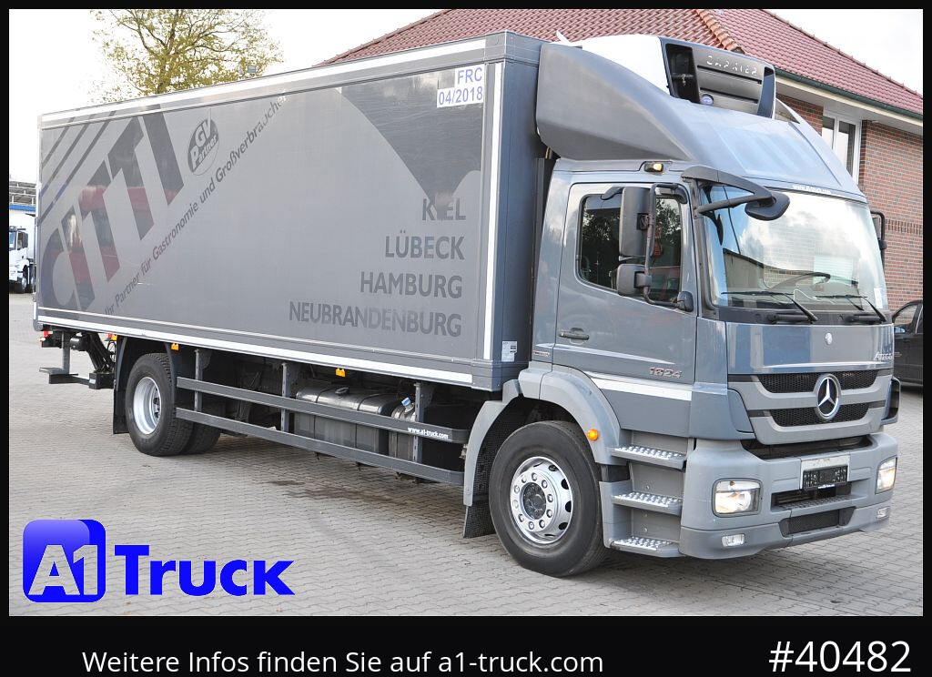 MERCEDES-BENZ 1824 LL Carrier 950 Mt, 3 Kammern, Automatik - Kølevogn lastbil: billede 1 MERCEDES-BENZ 1824 LL Carrier 950 Mt, 3 Kammern, Automatik - Kølevogn lastbil: billede 1