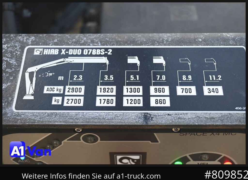 MERCEDES-BENZ Atego 816 Kipper Kran, Hiab, AHK, Klima - Tipvogn lastbil: billede 3 MERCEDES-BENZ Atego 816 Kipper Kran, Hiab, AHK, Klima - Tipvogn lastbil: billede 3