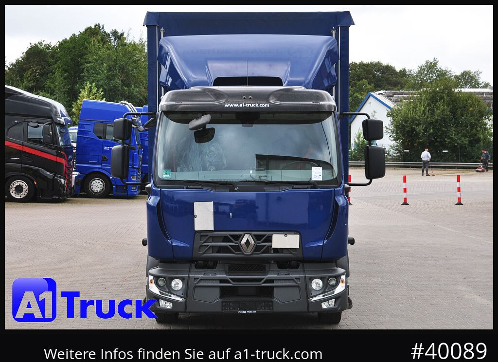 Lastbil med presenning RENAULT D 240,  4x2, Ladebordwand, LBW, guter Zustand: billede 14