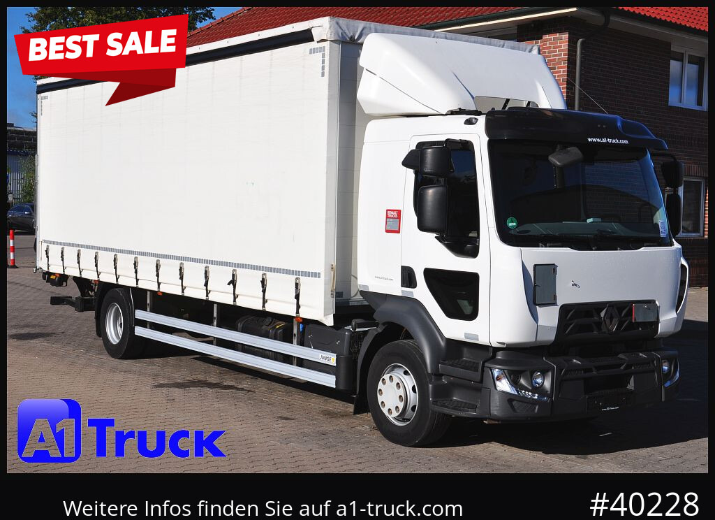 RENAULT D 280,  4x2, Ladebordwand, LBW, TÜV 06/2026 - Lastbil med presenning: billede 1 RENAULT D 280,  4x2, Ladebordwand, LBW, TÜV 06/2026 - Lastbil med presenning: billede 1