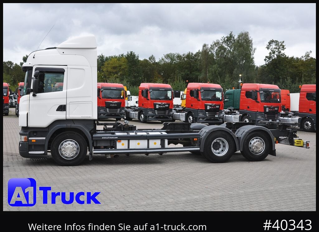 Containerbil/ Veksellad lastbil SCANIA R400, BDF, 7,45, Retarder, 2x Kraftstofftank,: billede 12