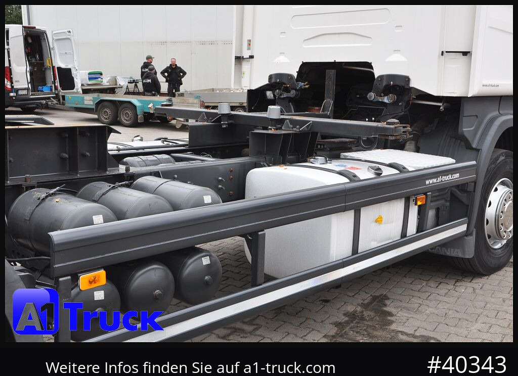 Containerbil/ Veksellad lastbil SCANIA R400, BDF, 7,45, Retarder, 2x Kraftstofftank,: billede 15