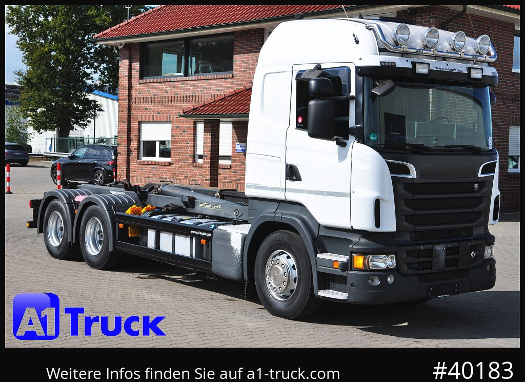 SCANIA R500, V8,, Meiller, Liftachse, - Lastbil kroghejs: billede 1 SCANIA R500, V8,, Meiller, Liftachse, - Lastbil kroghejs: billede 1