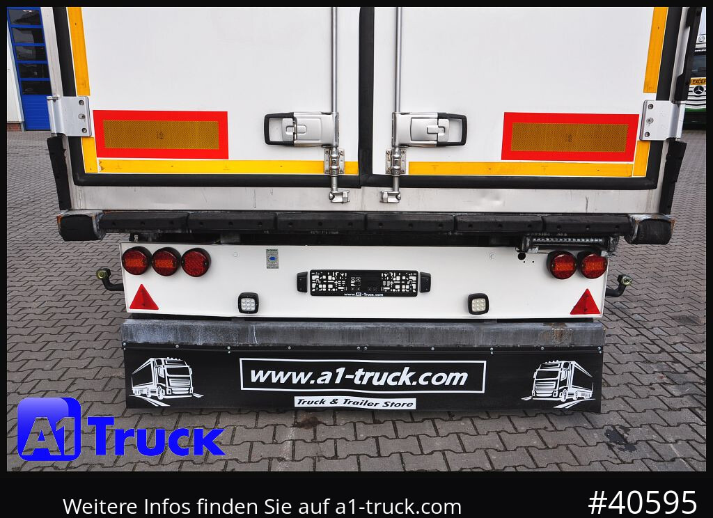 SCHMITZ Achwege & Tönjes, Rohrbahn, Fleisch, Schmitz Aufbau - Kølevogn påhængsvogn: billede 3 SCHMITZ Achwege & Tönjes, Rohrbahn, Fleisch, Schmitz Aufbau - Kølevogn påhængsvogn: billede 3