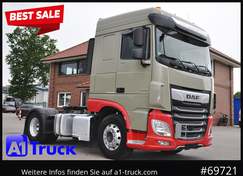 DAF XF 450 FT, Standklima, Hydraulik, - Trækker: billede 1 DAF XF 450 FT, Standklima, Hydraulik, - Trækker: billede 1