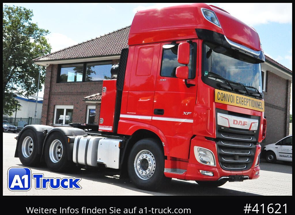 DAF XF 530 SSC 6x4 Intarder 80.000 kg, 1 Vorbesitzer - Trækker: billede 1 DAF XF 530 SSC 6x4 Intarder 80.000 kg, 1 Vorbesitzer - Trækker: billede 1