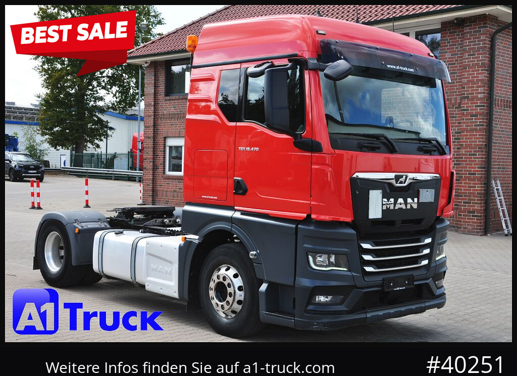 MAN TGX 18.470 GM Hydraulik, Intarder Navi Standklima, - Trækker: billede 1 MAN TGX 18.470 GM Hydraulik, Intarder Navi Standklima, - Trækker: billede 1