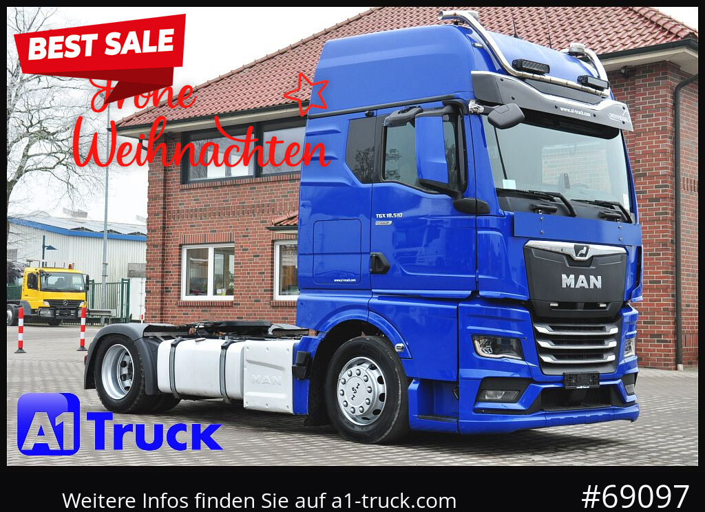MAN TGX 18.510 LL GX Individual, Retarder, neues Model - Trækker: billede 1 MAN TGX 18.510 LL GX Individual, Retarder, neues Model - Trækker: billede 1