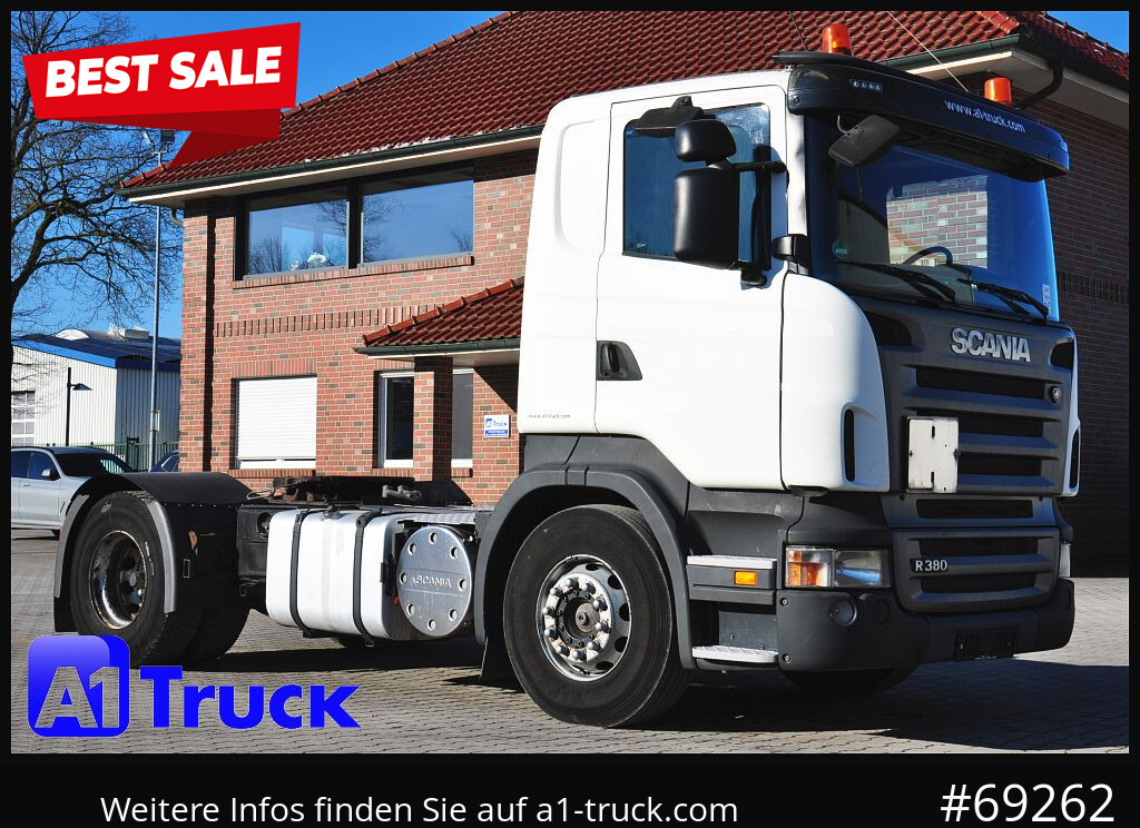 SCANIA R 380 LA 4X2, Euro5, Kipphydraulik, Klima, - Trækker: billede 1 SCANIA R 380 LA 4X2, Euro5, Kipphydraulik, Klima, - Trækker: billede 1