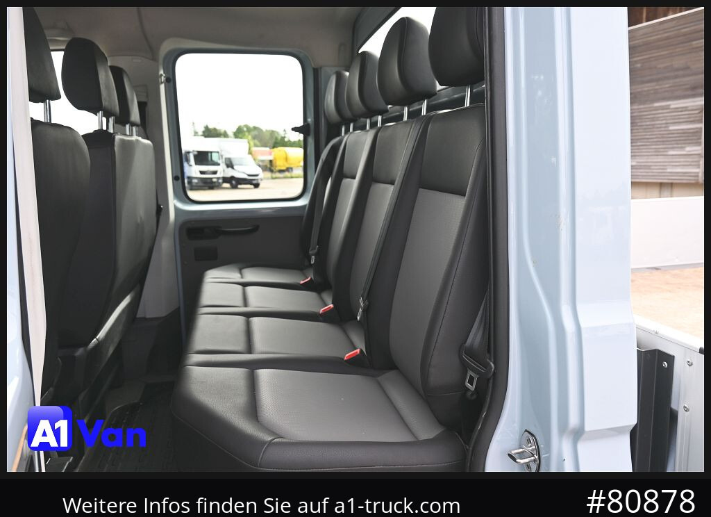 VOLKSWAGEN Crafter 35 Pritsche Doka, AHK, 7-Sitzer, Heckantrieb - Ladbil, Mandskabsbil: billede 4 VOLKSWAGEN Crafter 35 Pritsche Doka, AHK, 7-Sitzer, Heckantrieb - Ladbil, Mandskabsbil: billede 4