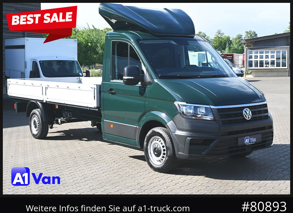 VOLKSWAGEN Crafter 35 Pritsche Maxi, Klima, AHK, - Ladbil: billede 1 VOLKSWAGEN Crafter 35 Pritsche Maxi, Klima, AHK, - Ladbil: billede 1