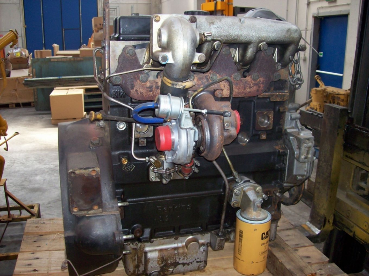 Caterpillar 3054 Motore PERKINS Serie 1000. Revisionato, completo di turbo nuovo. Effettuato banco prova. - Motor for Entreprenørmaskin: billede 2 Caterpillar 3054 Motore PERKINS Serie 1000. Revisionato, completo di turbo nuovo. Effettuato banco prova. - Motor for Entreprenørmaskin: billede 2